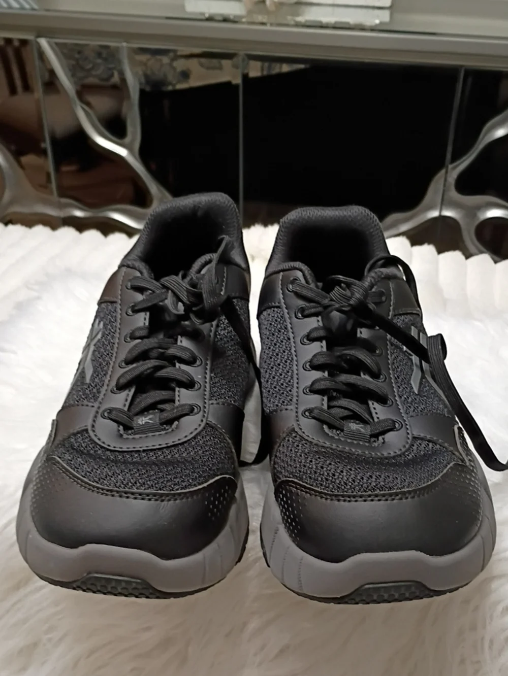 Kuru Quantum 2 Black Plantar Fascitis Orthopedic Support Walking Work Shoes 9M
